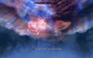 Enigmatic Landscape Of Sovngarde Wallpaper