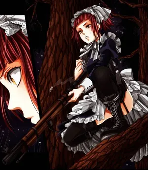 Enigmatic Mey-rin In Action Wallpaper