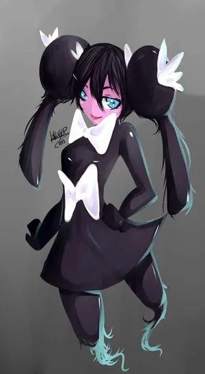 Enigmatic Psychic Gothorita In A Mysterious Aura Wallpaper