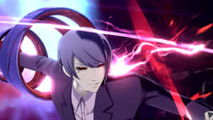 Enigmatic Shuu Tsukiyama In Action Wallpaper