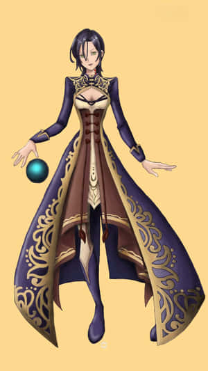 Enigmatic Sorceress Merlin From Seven Deadly Sins Anime Wallpaper