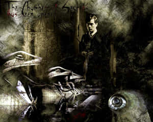 Enigmatic Tom Riddle From Harry Potter In A Dark Setting Wallpaper