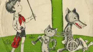 Enigmatic Wolf Art With Mysterious Gaze Wallpaper