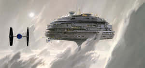 Enjoy A Breathtaking View Of Bespin Wallpaper