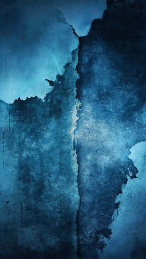 Enjoy A Cooler Look And Feel With This Cool Blue Abstract Iphone Wallpaper. Wallpaper