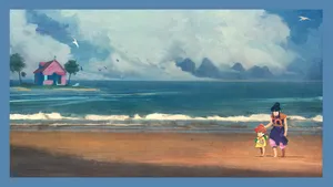 Enjoy A Day Outdoors At The Iconic Kame House Wallpaper