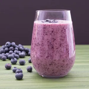 Enjoy A Fresh Blueberry Smoothie Wallpaper