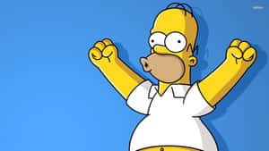 Enjoy A Fun Family Time With The Simpsons Pc Wallpaper