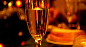 Enjoy A Glass Of White Wine Wallpaper