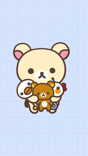 Enjoy A Kawaii Day With Rilakkuma Wallpaper