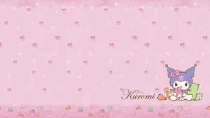 Enjoy A Kawaii Kuromi Aesthetic Wallpaper