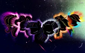 Enjoy A Magical Desktop Experience With My Little Pony Wallpaper