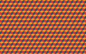 Enjoy A Modern Geometric Design In Your Desktop Wallpaper. Wallpaper