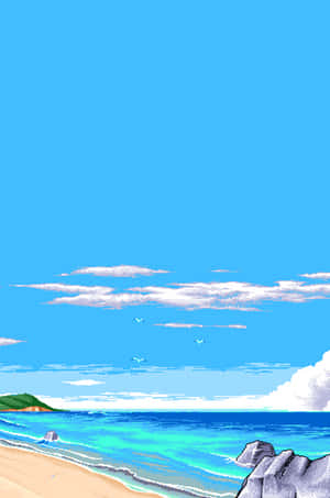 Enjoy A Peaceful Day At The Beach! Wallpaper