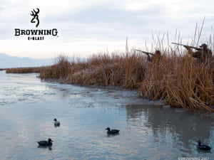 Enjoy A Relaxing Virtual Outdoor Atmosphere With Browning Desktop Wallpaper