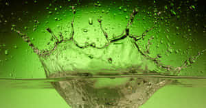 Enjoy A Scenic Beach Backdrop With Crystal Blue Waters Wallpaper