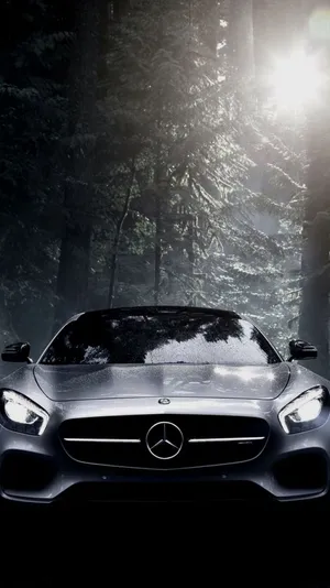 Enjoy A Smooth Drive In Style With The Mercedes Amg Gt Wallpaper
