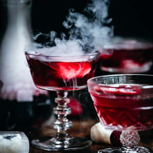 Enjoy A Spooky Halloween Season With These Eerie Yet Delicious Cocktails! Wallpaper