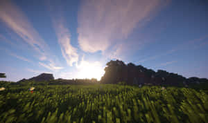 Enjoy Breathtaking Visuals With Minecraft Shaders Wallpaper