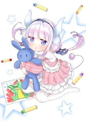 Enjoy Everyday With Kanna Kamui! Wallpaper