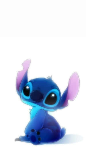 Enjoy Life's Little Moments With Adorable Stitch Wallpaper