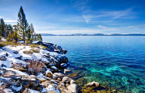 Enjoy Magical Lake Tahoe In 4k Wallpaper