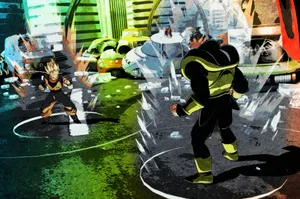 Enjoy Nonstop Action In Dragon Ball Fighterz Wallpaper