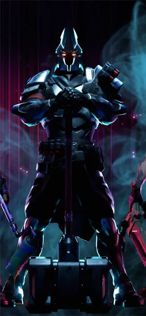 Enjoy Playing Fortnite On Your Iphone Wallpaper