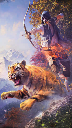 Enjoy The Action Of Far Cry 4 On Your Phone Wallpaper