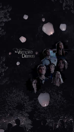 Enjoy The Adventures Of Mystic Falls With Vampire Diaries Desktop Wallpaper