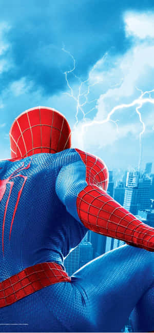 Enjoy The Amazing Adventure Of Spider Man On Your Iphone Today! Wallpaper