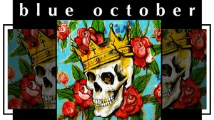Enjoy The Beautiful Blue Sky With Blue October! Wallpaper
