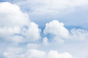 Enjoy The Beauty Of Blue Skies Wallpaper