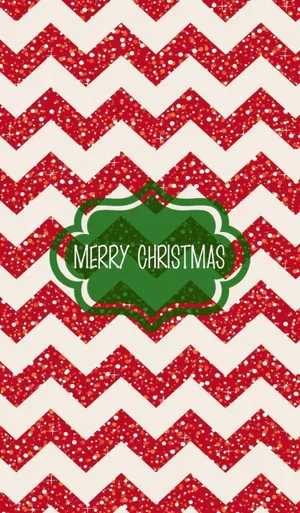 Enjoy The Beauty Of Christmas With Traditional Red And Green Colors Wallpaper