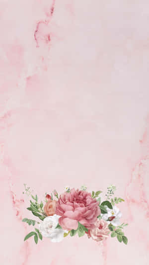 Enjoy The Blissful Balance Of Pink And White Aesthetic Wallpaper