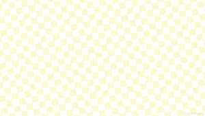 Enjoy The Bright And Energetic Vibe Of Aesthetic Yellow Plaid Wallpaper