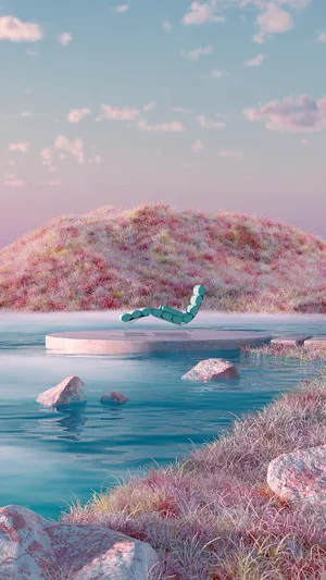 Enjoy The Brightness Of Pink Summer Wallpaper