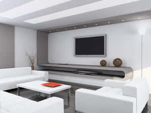 Enjoy The Cinematic Experience From The Comfort Of Your Own Home With A State-of-the-art Home Cinema Wallpaper