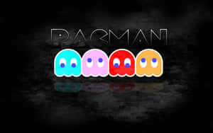 Enjoy The Classics With This Hd Pacman Wallpaper Wallpaper