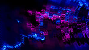 Enjoy The Colorful Glimpse Of The Blue Purple Desktop Wallpaper