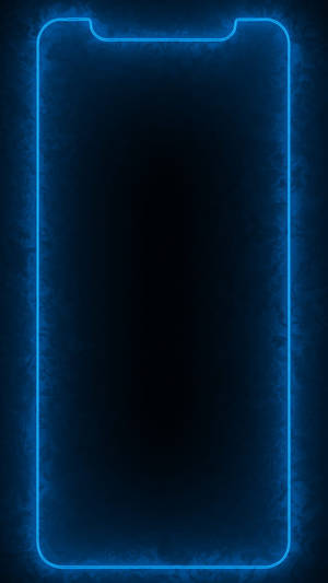 Enjoy The Cool Neon Blue Light Wallpaper
