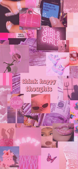 Enjoy The Coolness Of Pink Wallpaper