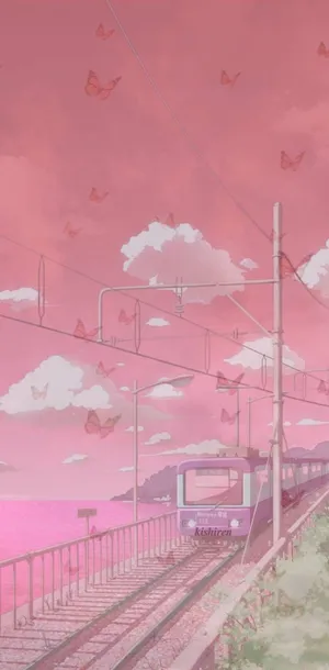 Enjoy The Dreamy Pastel Pink Aesthetic Wallpaper