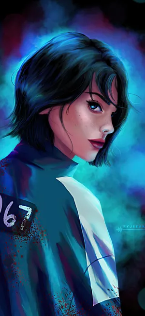 Enjoy The Fun And Immersive Gaming Experience Of Squid Game On Iphone Wallpaper