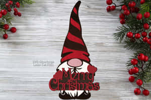 Enjoy The Holiday Season With This Christmas Gnome Wallpaper