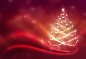 Enjoy The Joy Of Christmas Through The Red Aesthetic Of The Season Wallpaper