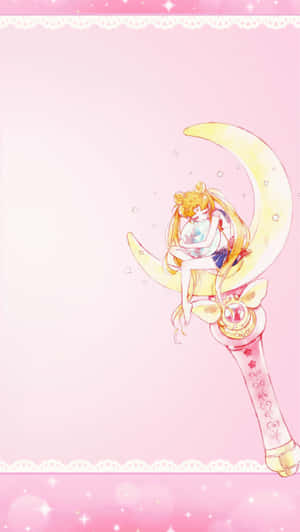 Enjoy The Magical Adventure Of Sailor Moon On Your Ipad! Wallpaper