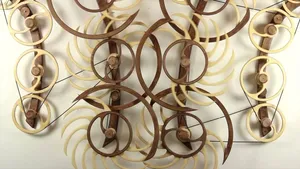 Enjoy The Movement Of Kinetic Art Wallpaper