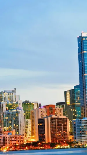 Enjoy The Nightlife In South Beach, Miami Wallpaper