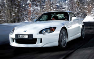 Enjoy The Open Road In A Honda S2000 Wallpaper